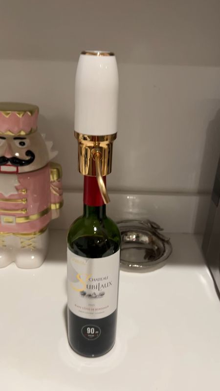 Wine aerator

Amazon home finds. Wine gift. Wine gadget. Kitchen gadget. Hostess gift. Birthday gift. 

#LTKfindsunder50 #LTKparties #LTKhome