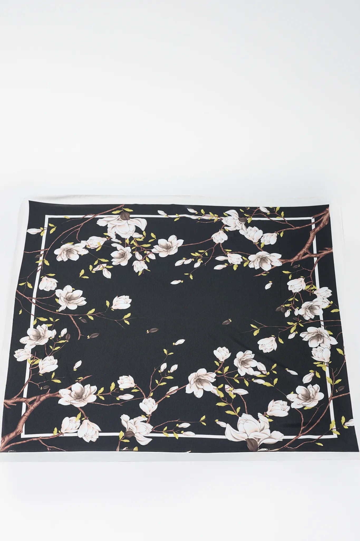 Eve Floral Satin Scarf | Avara