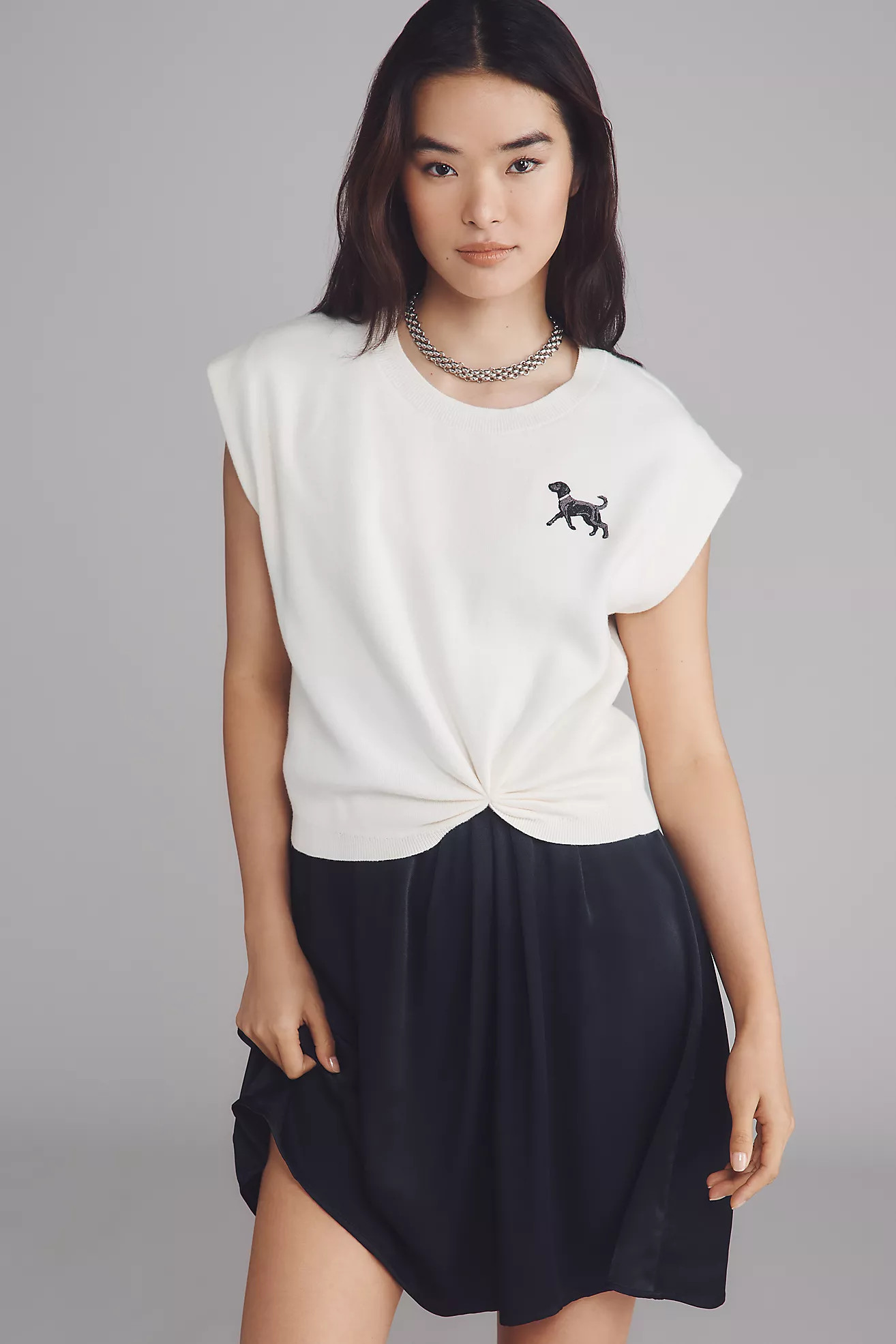 The Gemini Twofer Sweater + Dress Set: Cap-Sleeve Mini Edition | Anthropologie (US)