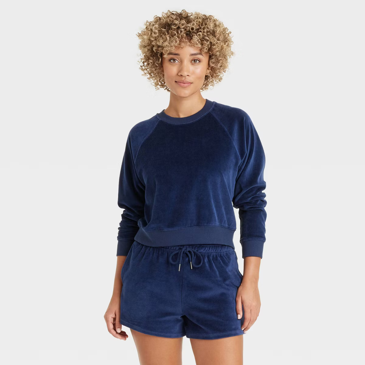 Women's Leisure Studio Velour Pullover Sweatshirt - Universal Thread™ | Target