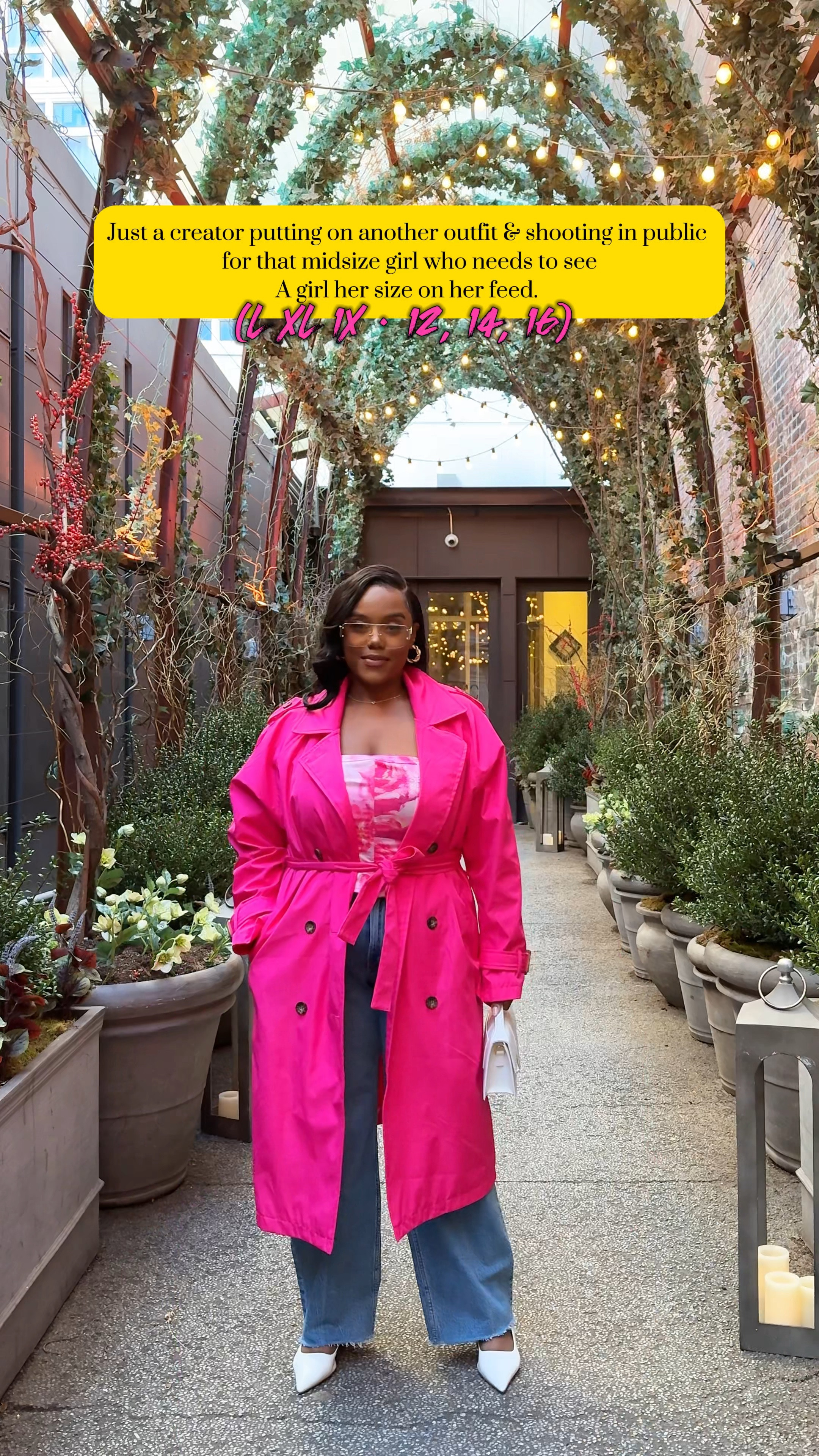 Jacket & Shirt is from Fashion Nova:

🔎 Keep Your Promise Trench Coat in Fuschia

🔎 Pure Love Corset Top- Pink/Combo

Fall Fashion, Midsize Fashion, Plus Size Style, Fall outfit ideas

#LTKPlusSize #LTKMidsize #LTKVideo
