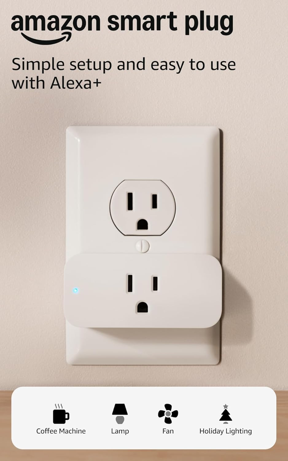 Amazon Smart Plug, Works with Alexa, Simple Setup, Endless Possibilities | Amazon (US)