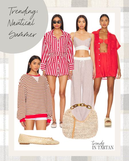 Trending : Nautical summer ☀️

Trendy fashion | summer outfit ideas | nautical outfit | red summer outfits | summer accessories 

#LTKSeasonal #LTKstyletip