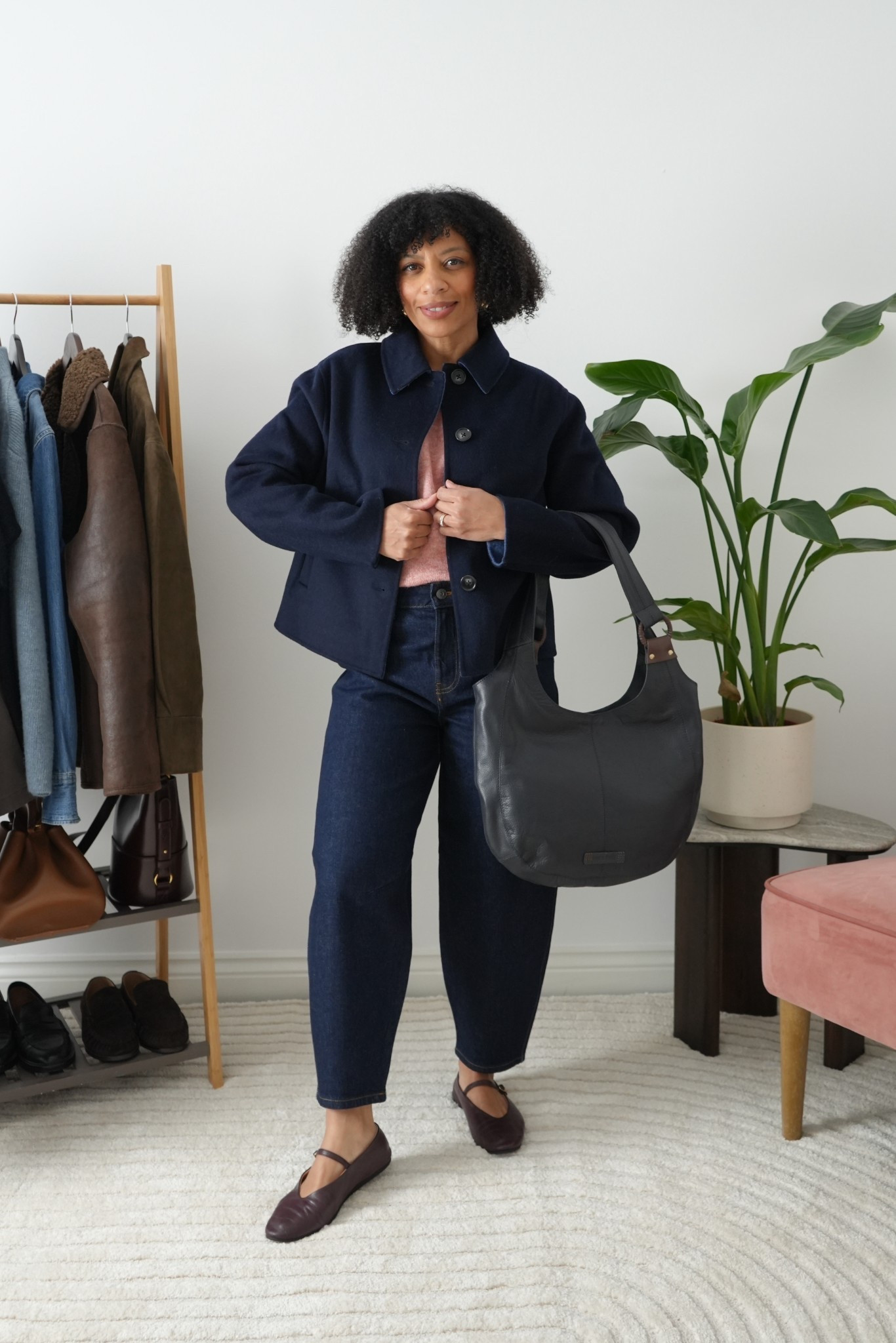 Petite Spring outfit from White Stuff
Barrel leg jeans
Knitted top
Navy blue wool jacket
Mary Janes



#LTKuk #LTKstyletip #LTKpetite