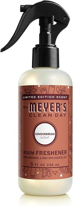 Mrs. Meyer’s Clean Day Room Freshener, Limited Edition, Gingerbread Scent, 8 fl oz | Amazon (US)