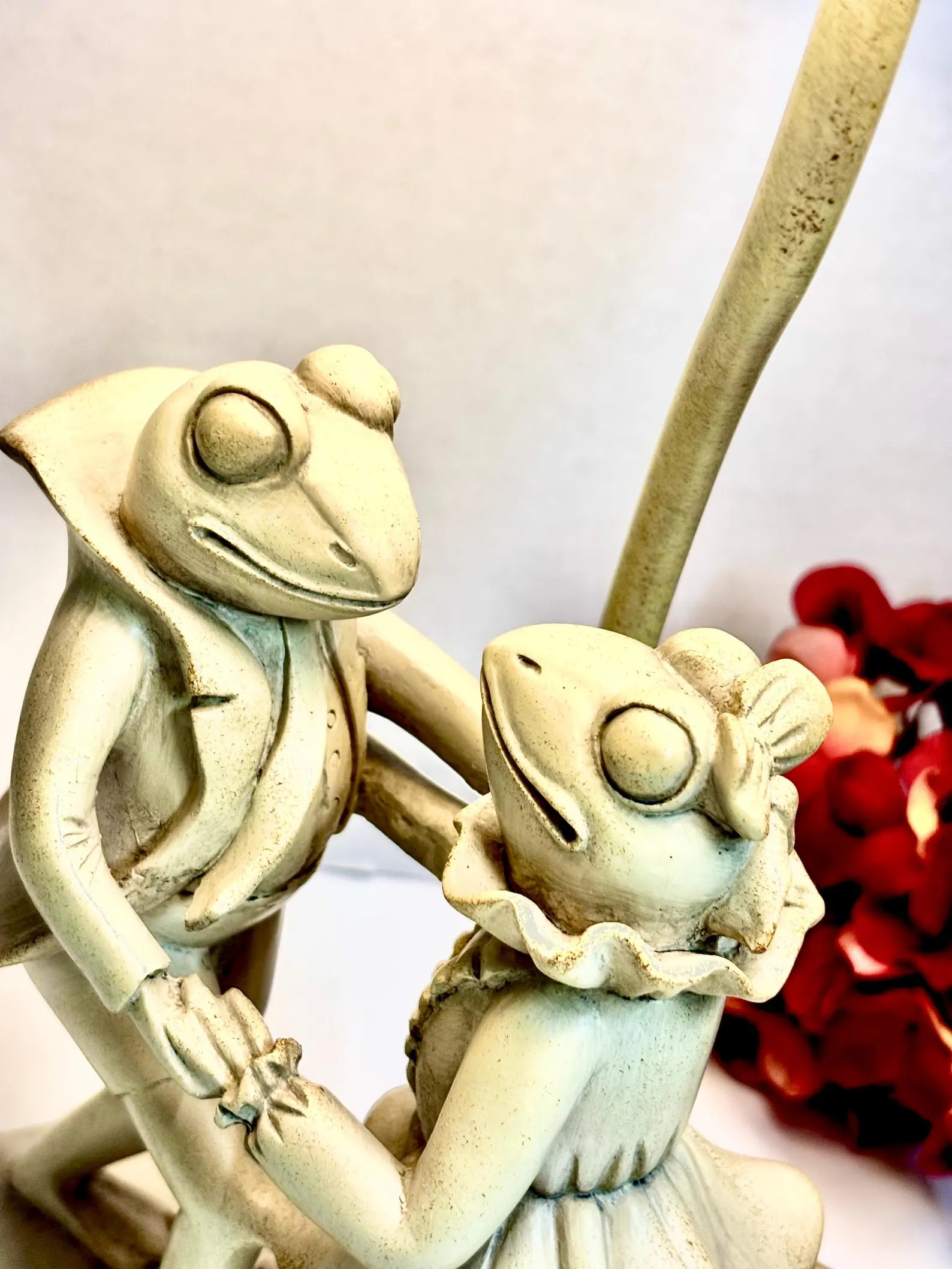 Original, Vintage Dancing, Prince & Princess Frog, Lily Pad Table Lamp 1970s | Etsy (US)