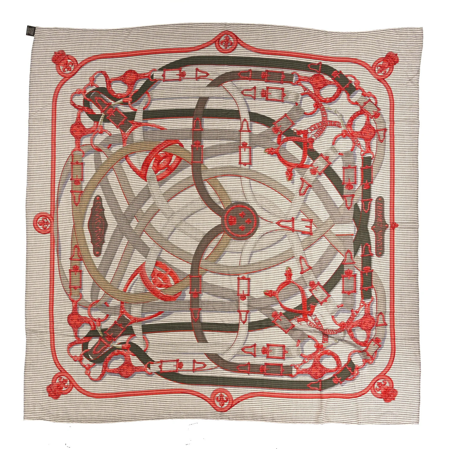 Cashmere Silk Cavalcadour Shawl 140 | FASHIONPHILE (US)