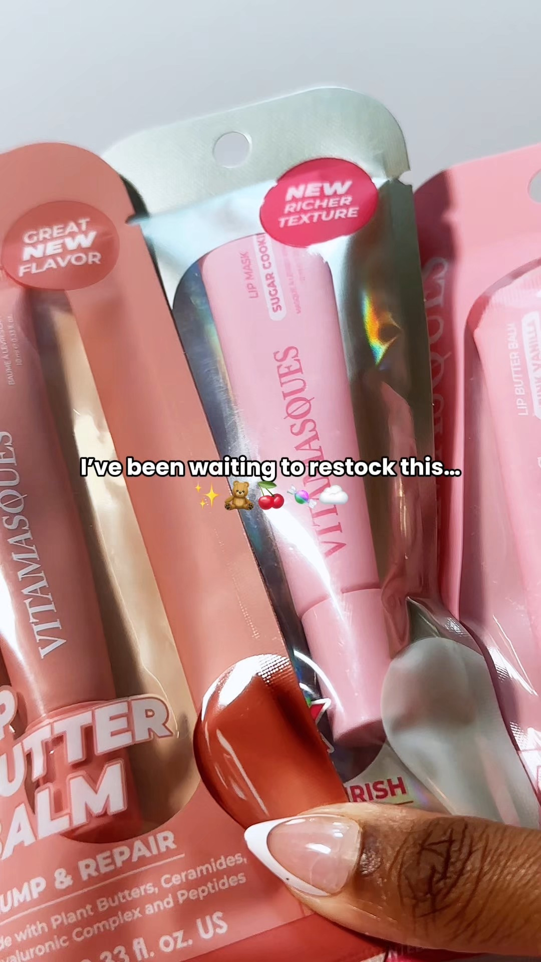 Just in time for Coachella weekend—these viral lip finds are finally back in stock.
Hydrating, smoothing, and scented like cherry, sugar cookie, vanilla, and caramel? It’s giving dessert for your lips with skincare benefits.
Infused with peptides, hyaluronic acid, and rich plant butters, it delivers buttery-soft hydration that lasts—even in desert heat.
The formula feels luxe, the scents are next-level, and yes… it’s worth stocking up. Tap to shop before it disappears again. @vitamasques 

Festival, coachella, lip butter, lip balm, lip oil, coachella outfit

#LTKBeauty #LTKWatchNow #LTKFestival