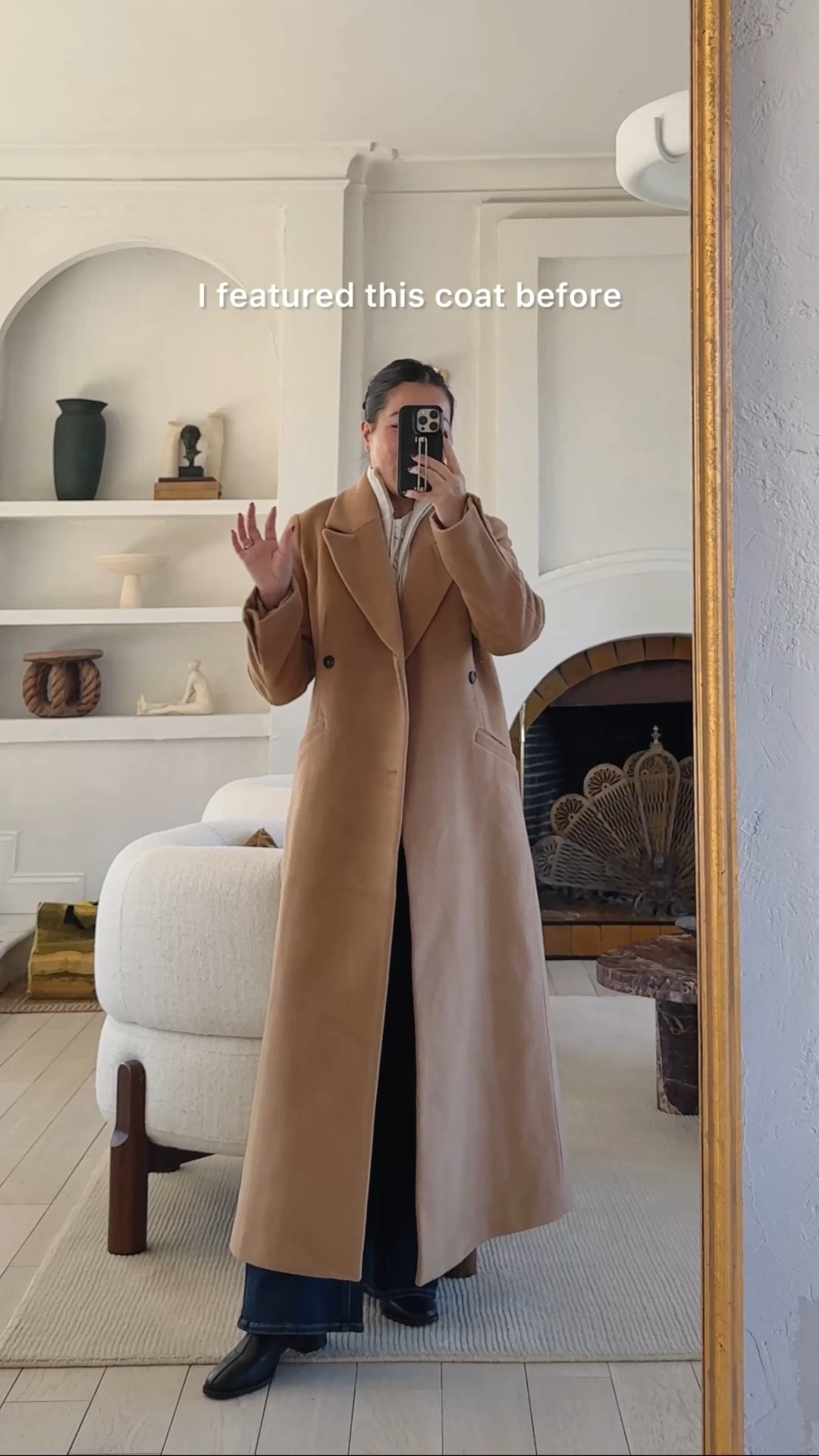 One of my favorite coats! This @onequince 90% wool 10% cashmere coat is affordable and luxurious. Love pairing it with the quarter zip sweater from the Quince x @erinwalsh capsule. 

For size reference, I’m 5 ft 115 pounds and wearing an XS in the coat.

#quincepartner

#LTKootd #LTKSeasonal #LTKPetite