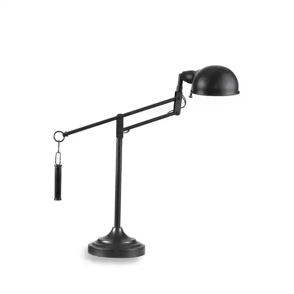 London 23-inch Black Metal Task Lamp | Bed Bath & Beyond