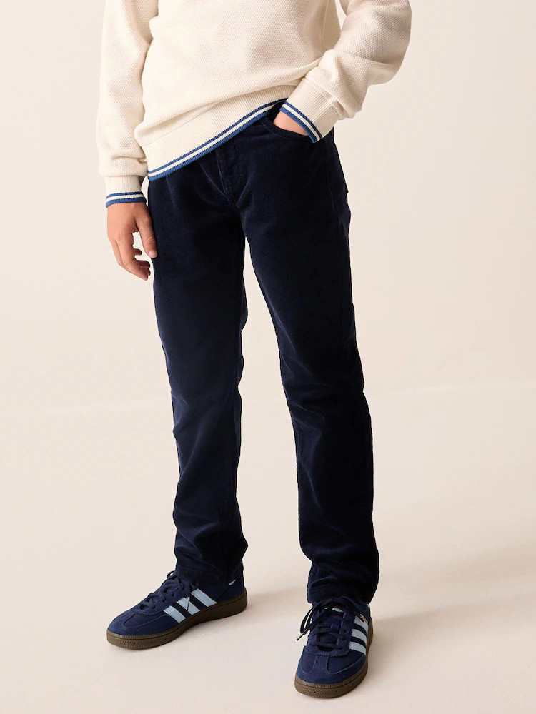 Navy Cord Trousers (3-16yrs) | Next US