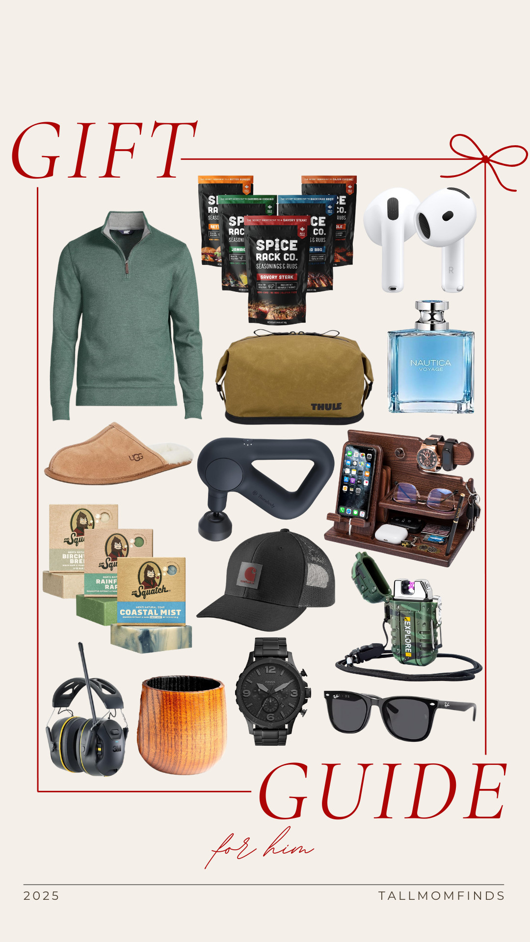 Gift Guide for the men in your life!

gift guide, gift ideas, gifts for him, gifts for husband, gifts for dad, gifts for father in law, gifts for brother, guy gift ideas, men's gifts, men's gift inspo 

 

#LTKSeasonal #LTKFindsUnder100 #LTKMens