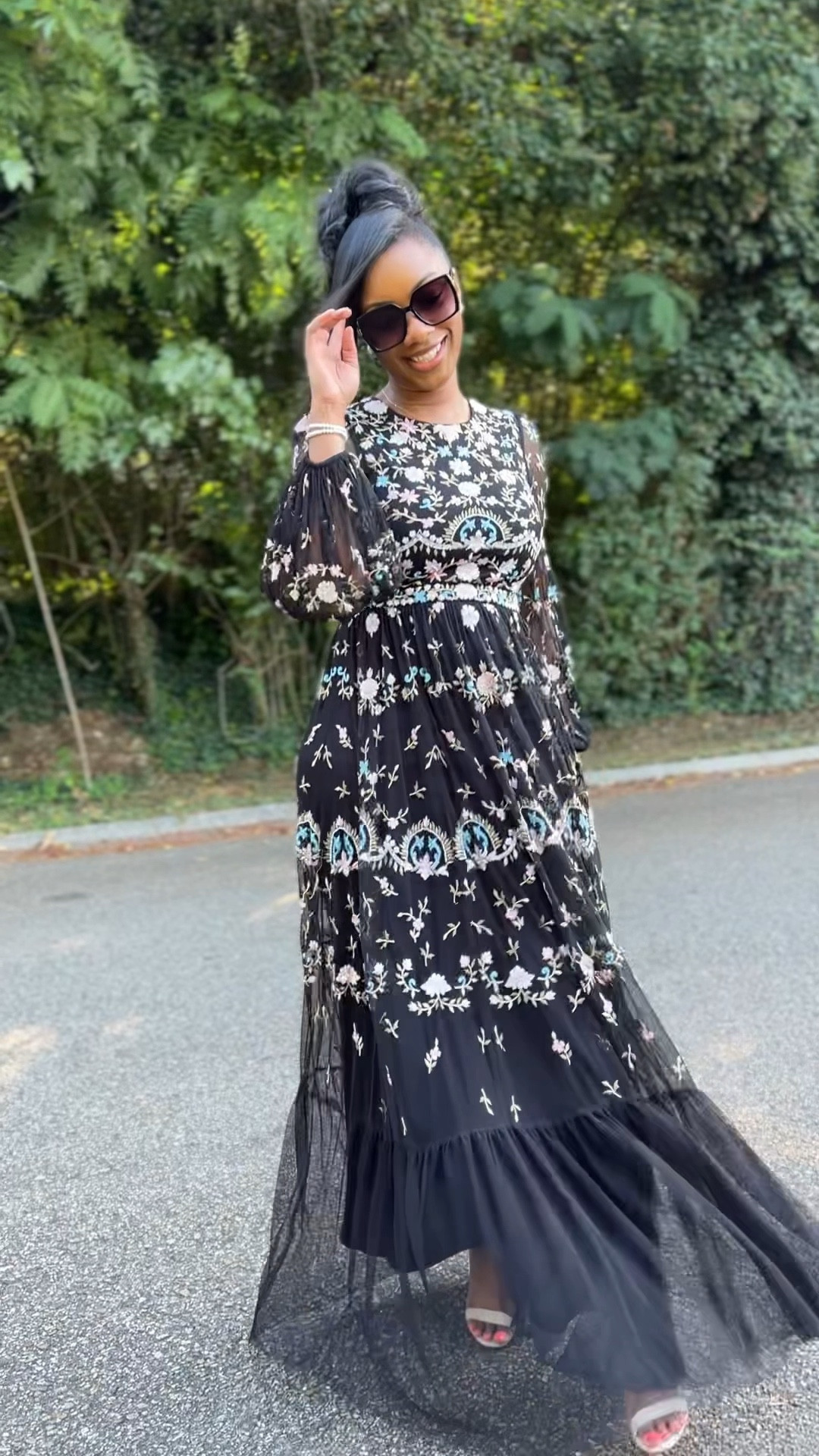 Gala, awards, and wedding season is here! This dress gives an elevated, modest, chic look that any accessories will pair well with!

#LTKStyleTip #LTKWedding
