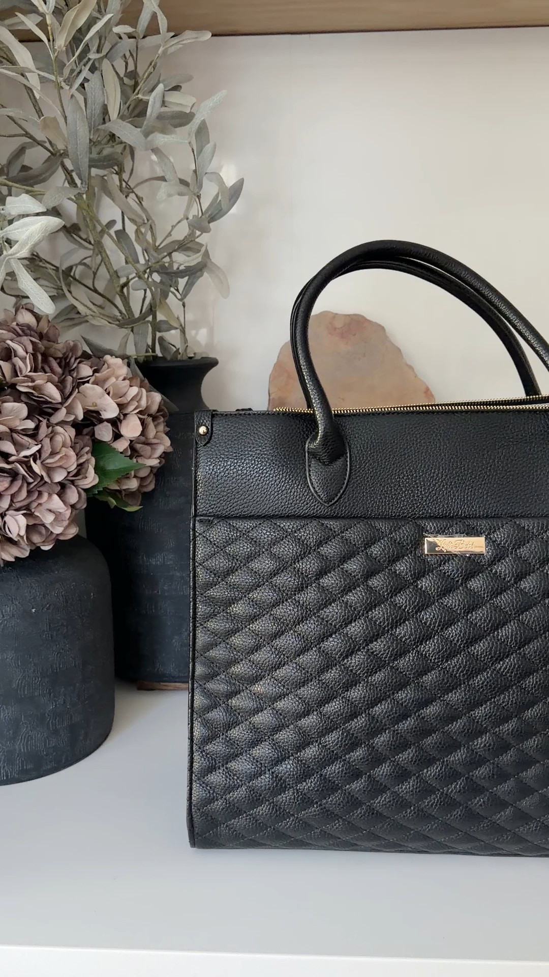 Luli Bebe CLASSIC TOTE BAG | EBONY BLACK