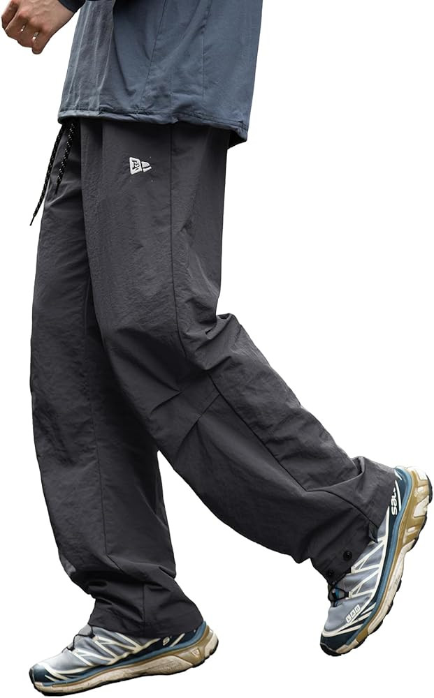 Mens's Baggy Cargo Pants Casual Parachute Pants Loose Fit Hip Hop Harme Lightweight Water Resista... | Amazon (US)