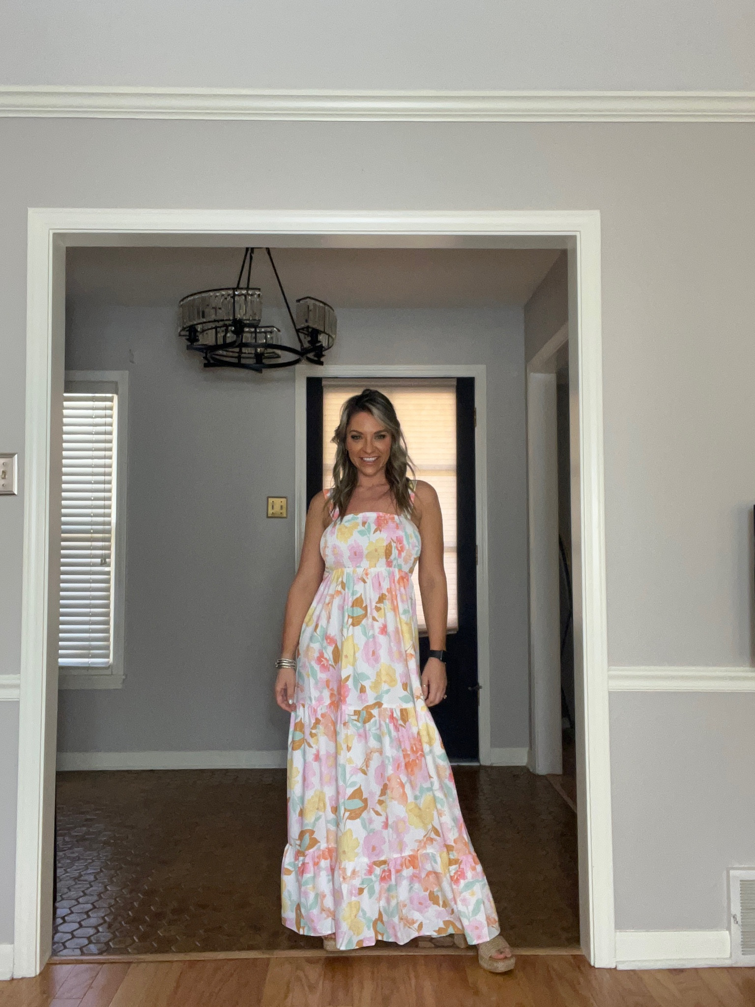 Maxi dress. Flower maxi dress. Summer. Pink lily.

#LTKparties #LTKstyletip #LTKSpringSale