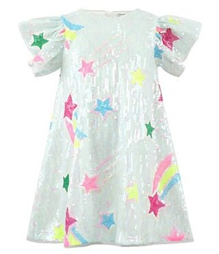 Lola  The Boys Girls Shooting Star Sequin Dress -  2 | Dillard's