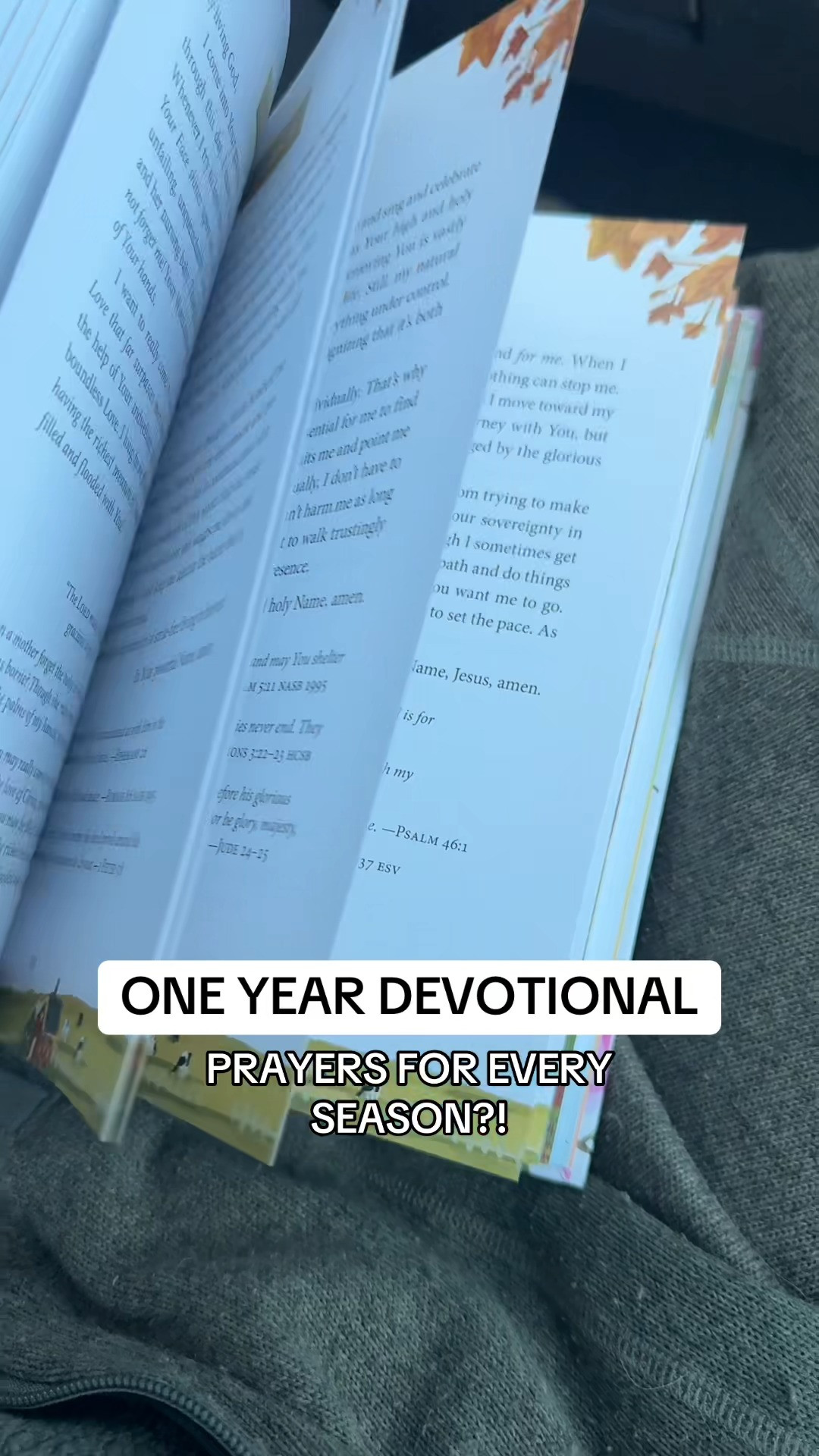 This prayer book has been such a comforting part of my daily routine and gives me the right words to start or end the day. A beautiful Christian book to keep by your bedside all year long. 

 #LTKdayinmylife #LTKmorningroutine #LTKvlog