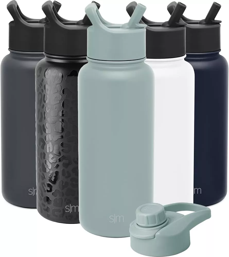Simple Modern 32oz Summit Water Bottle with Chug Lid- Black
