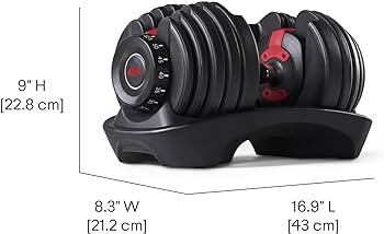 Bowflex SelectTech 552 Adjustable Dumbbells | Amazon (US)