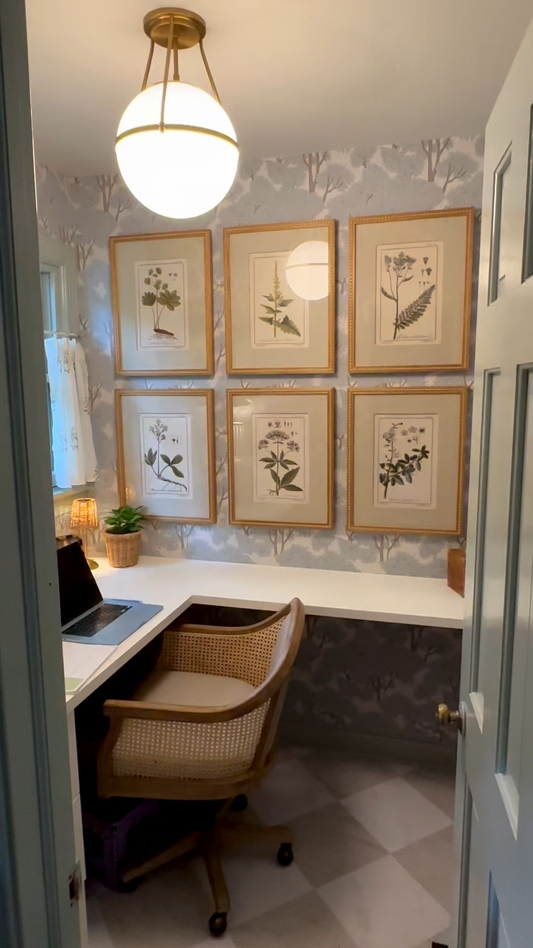 We turned our unused downstairs half-bath into my new home office — just in time for Way Day! 💙 I found some of my favorite pieces here, including the semi-flush mount light, botanical framed art, and my desk chair — all on major sale right now for Way Day (10/26–10/29). You can save up to 80% off and get free shipping sitewide, so it’s the perfect time to refresh a corner of your home. ✨#WayfairPartner #Wayfair #WayDay @wayfair

#LTKHome #LTKFindsUnder100 #LTKSaleAlert