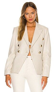 LAMARQUE Catherine 21 Jacket in Bone from Revolve.com | Revolve Clothing (Global)