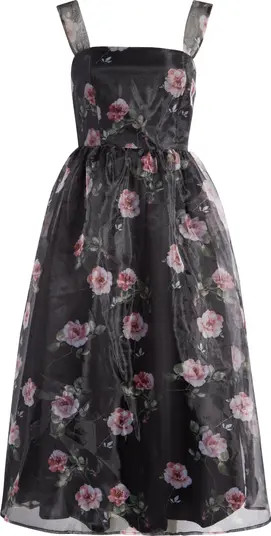 Floral Midi Dress | Nordstrom