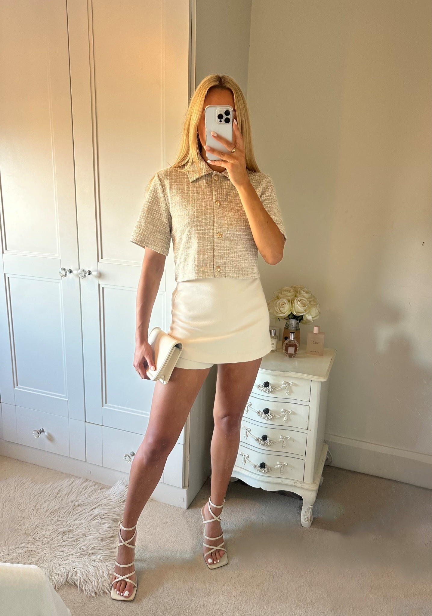 It’s giving high-street Chanel 🤍

#oldmoney #chanel #tweed #creamoutfit #hm #springoutfit 

#LTKspring #LTKluxury #LTKworkwear