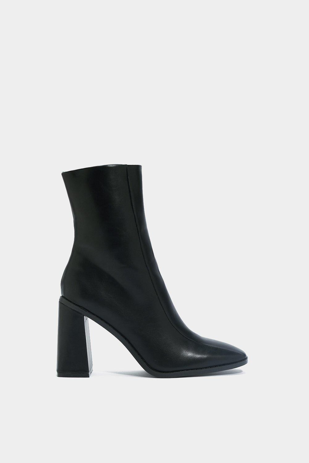 Square Up Sock Boot | NastyGal (US & CA)