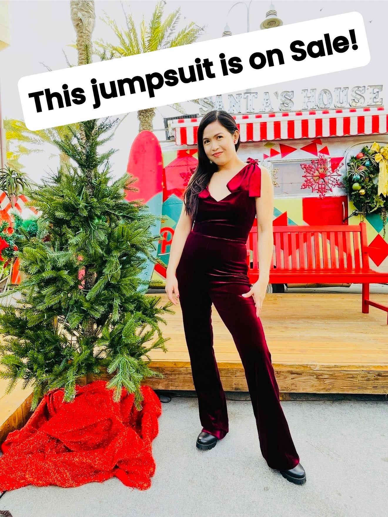This Gorgeous Velvet Jumpsuit is on sale for $30!😩💪 Super stunning in person, you’ll be a Christmas hottie!☺️🎅🎄❤️ Comes in other colors too!






#red #velvet #jumpsuit #christmasoutfit #christmaslooks #christmasstyle #holidayoutfit #holidaylooks

#LTKHoliday #LTKSaleAlert #LTKFindsUnder50