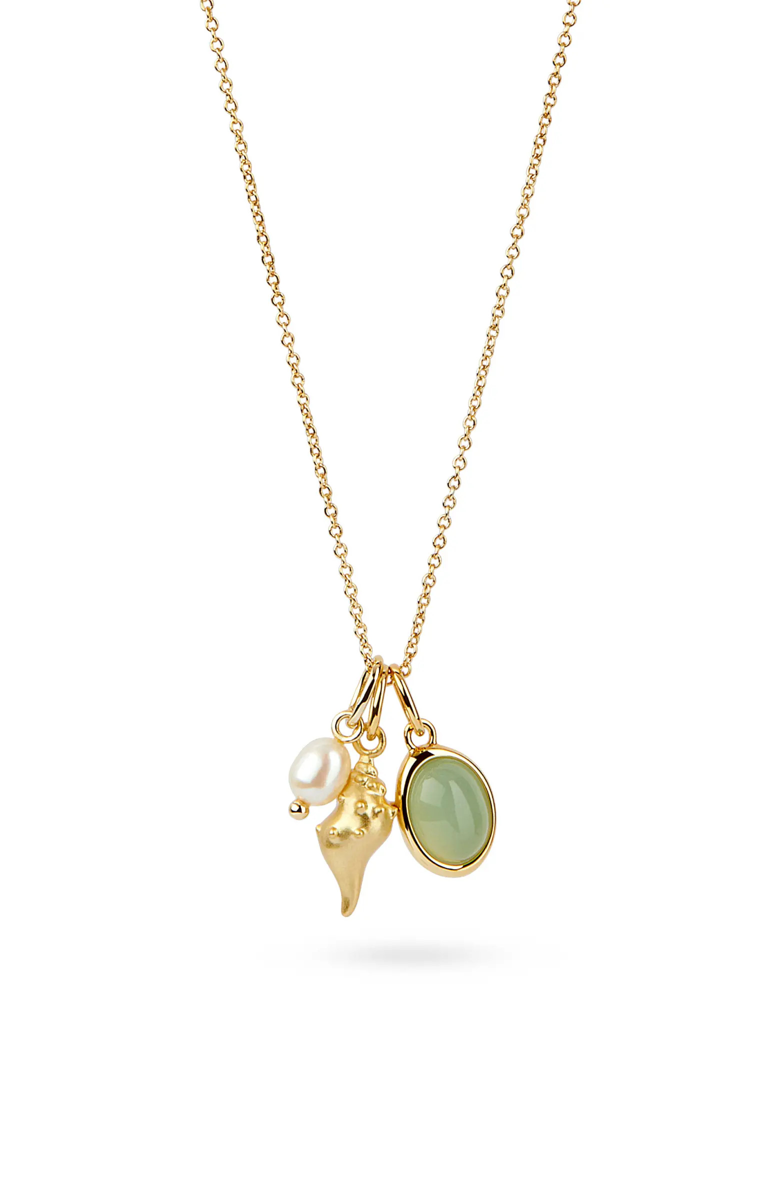 Gold Charm Necklace - Ocean | Nordstrom
