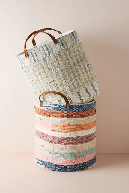 Click for more info about Rag Rug Storage Bin
