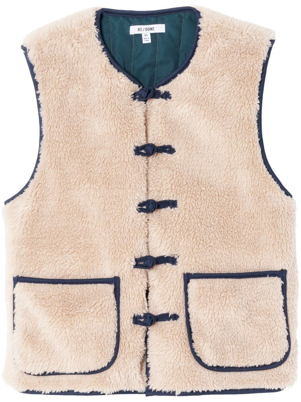 RE/DONE knot-front Fleece Jacket - Farfetch | Farfetch Global