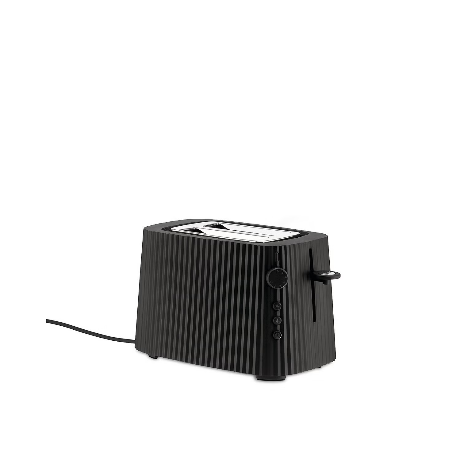 Alessi Toaster - Plisse Black | The Hut (UK)