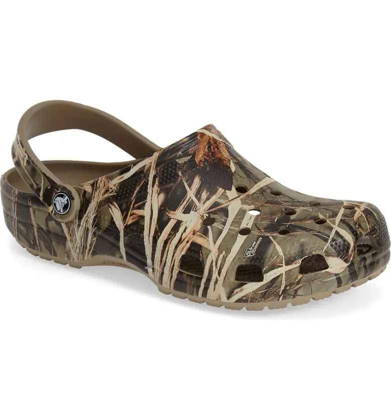 'Classic Realtree™' Camo Clog Slip-On | Nordstrom