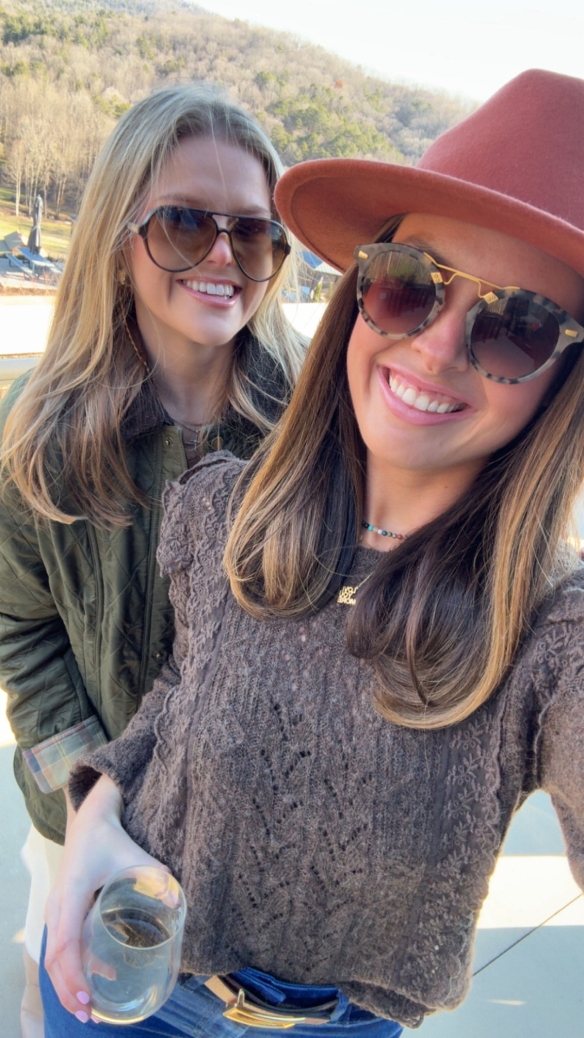 winery fit 🧡🤎🥂 belt is old w kleinberg & hat is old altar’d state but linking similar !!! 

#LTKFindsUnder50 #LTKFindsUnder100 #LTKootd