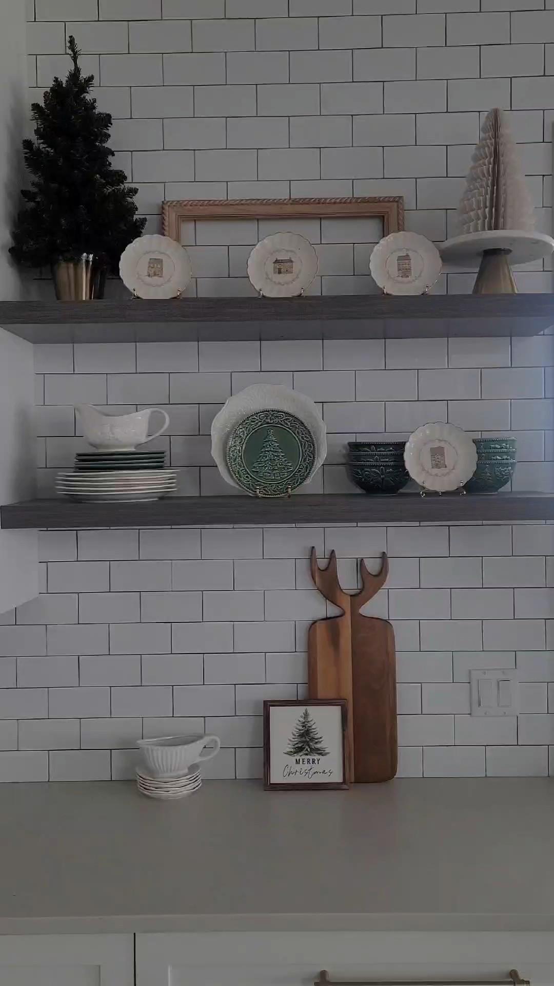 These pretty Christmas dishes are perfect - not too fussy but not too plain. I love the embossed Christmas trees. The reindeer cutting board is also a favorite.


Christmas dishware / Christmas plates / Christmas tree dishes /

#LTKHoliday #LTKHome #LTKSeasonal