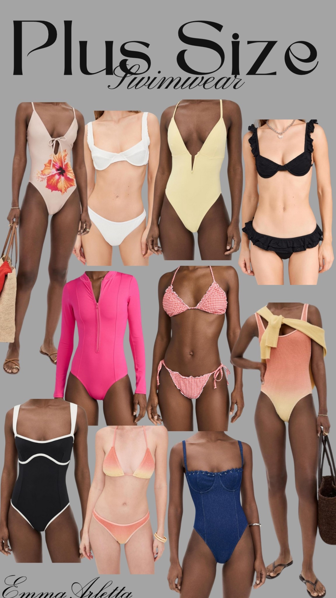 Current swim faves ☀️

Swim, swimwear, vacation outfit, bikini, one piece swimsuit, swimsuit, beach outfit 

#LTKSwim #LTKPlusSize #LTKSummerEdit