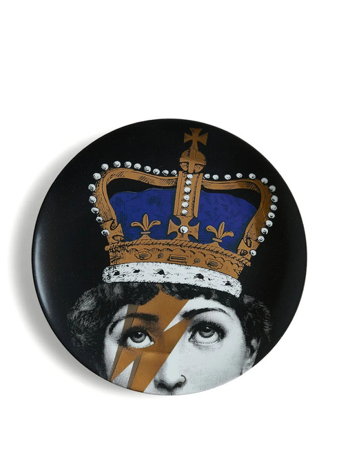 Fornasetti Tema e Variazioni n.389 Wall Plate (26cm) | Blue | FARFETCH CA