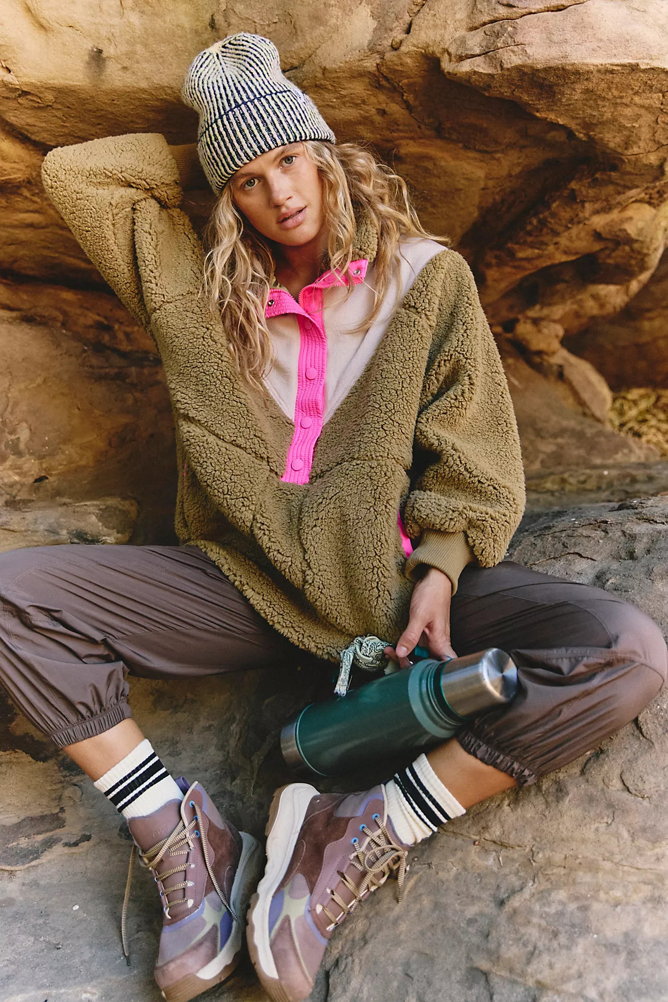 Fall To Rise Fleece Quarter Snap | Free People (Global - UK&FR Excluded)
