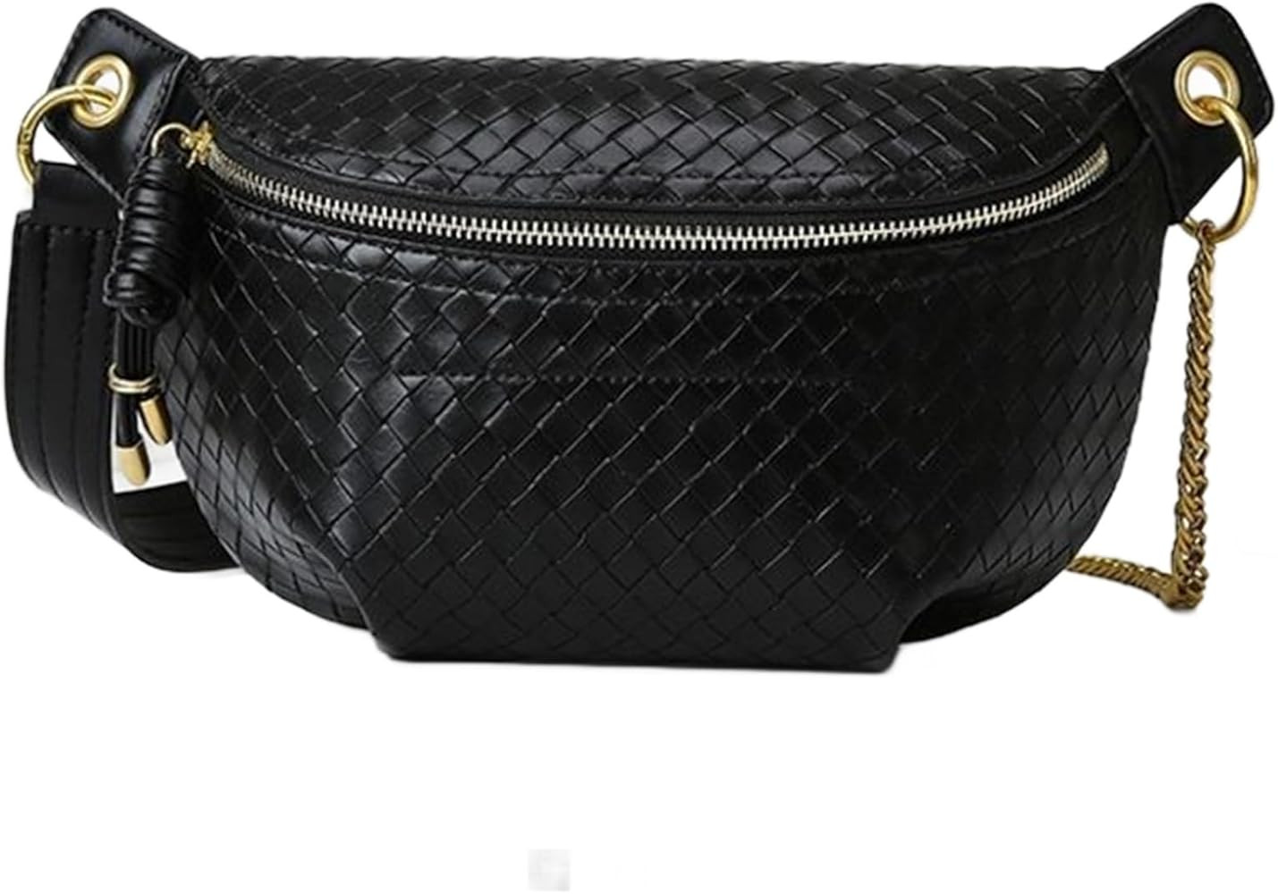 PU Leather Fanny Pack Crossbody Sling Bag for Women - Trendy Belt Bag with Adjustable Strap, Ligh... | Amazon (US)