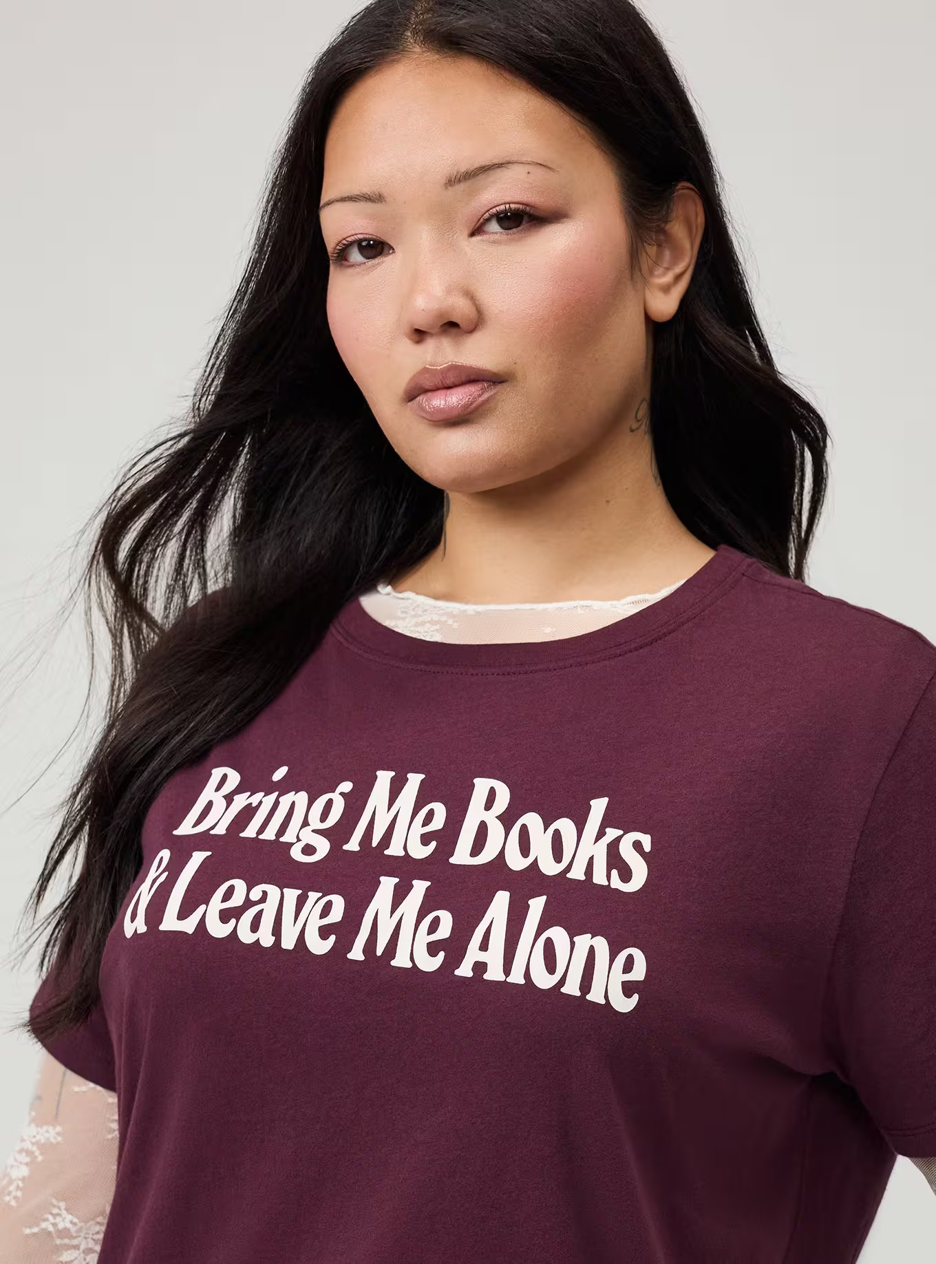 Classic Fit Heritage Jersey Crew | Torrid (US & Canada)