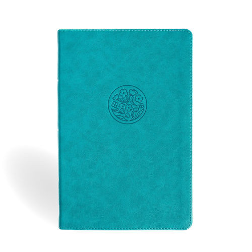NASB Giant Print Reference Bible, Teal LeatherTouch | Barnes & Noble