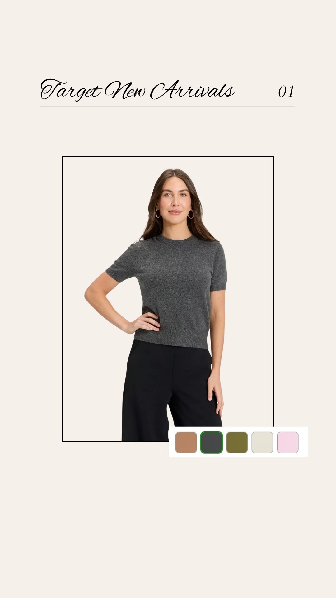 New arrival for Fall // short sleeve sweater 

feels so soft! Perfect for week & weekend 

#LTKMidsize #LTKSeasonal #LTKFindsUnder50