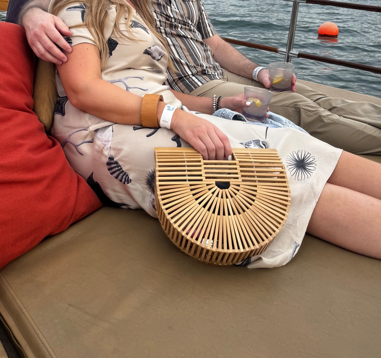 Favorite tropical vacation bag! I ordered both the small and large and felt the small was the perfect size, especially for storing in a suitcase. bamboo bag | bamboo purse | 

#LTKTravel #LTKootd #LTKOver40