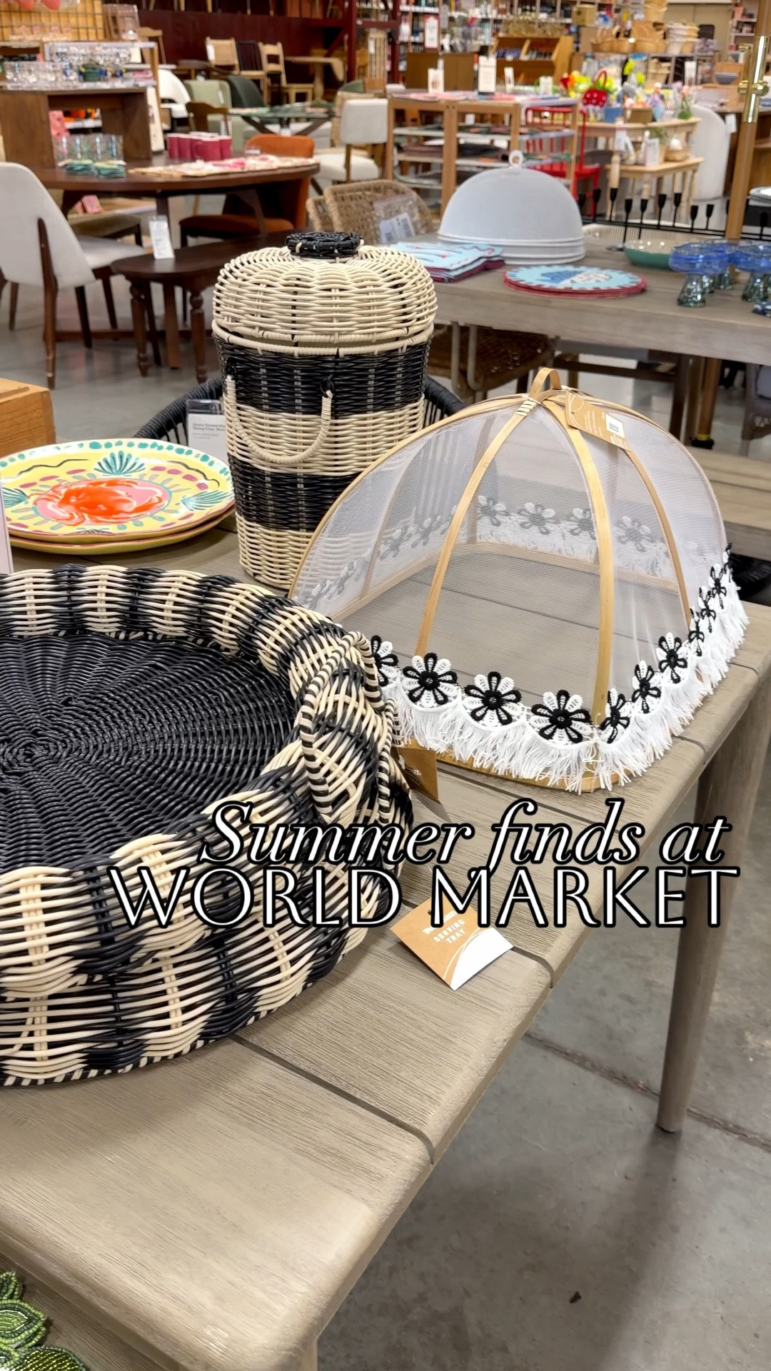World Market summer finds. Patio inspiration. Outdoor living. 

#LTKHome #LTKSeasonal