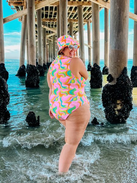 This one piece is under $40 and available in sizes 1X, 2X, and 3X

#LTKswim #LTKplussize #LTKfindsunder50