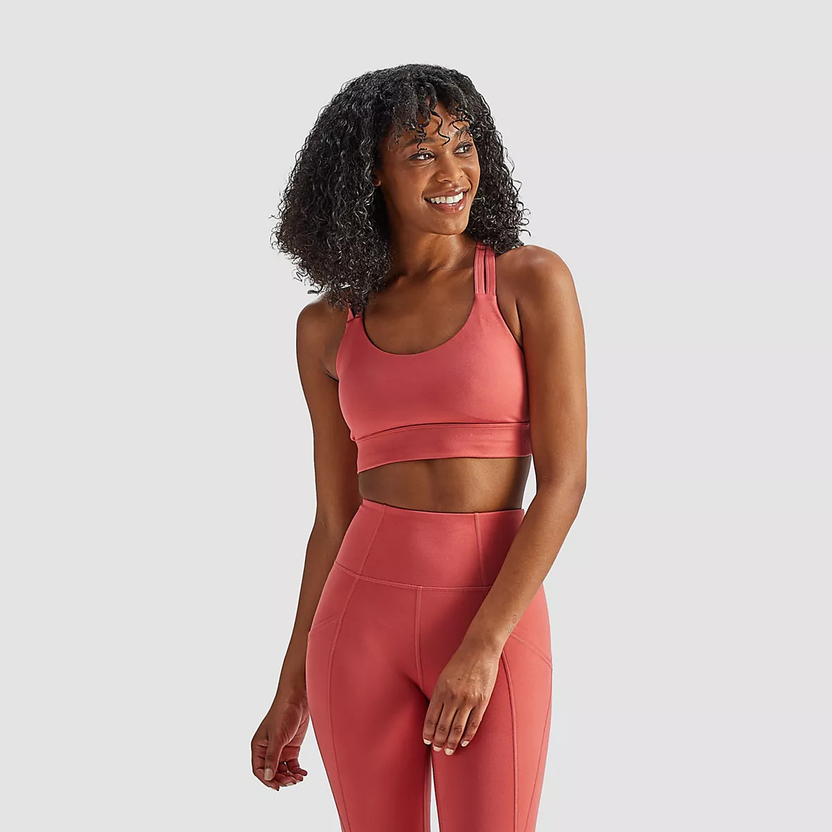 Freely Women's James Strappy Back Sports Bra | Academy | Academy Sports + Outdoors