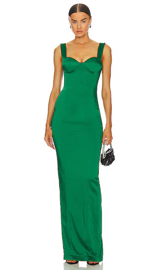 x REVOLVE Palmela Dress in Emerald | Revolve Clothing (Global)