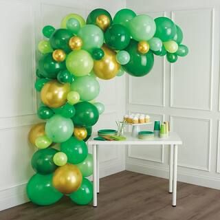 10ft. Green & Gold Balloon Garland by Celebrate It™ | Michaels Stores